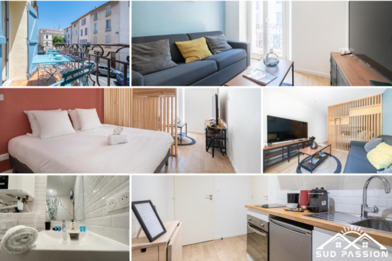 Sud Passion - Ferrer Nine - Cosy Avec Balcon Lejlighed Gardanne Eksteriør billede